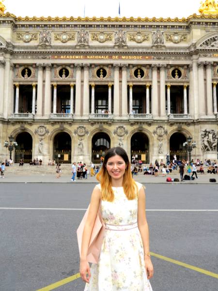 Opera, Garnier, Paris, Eingang, AKB48